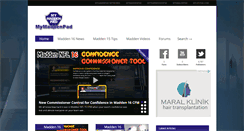 Desktop Screenshot of mmpud.mymaddenpad.com